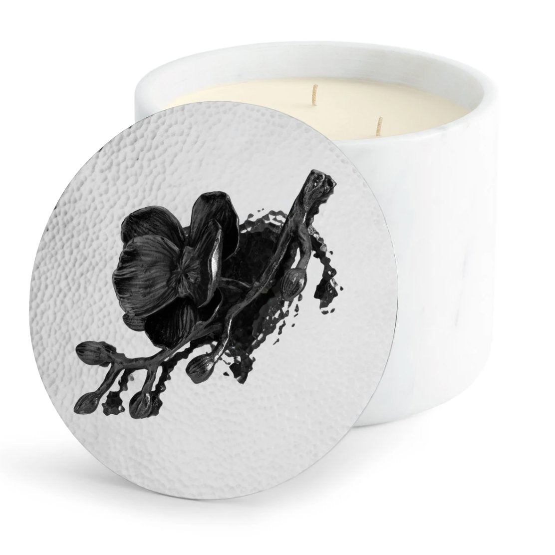 Michael Aram - Black Orchid Large Marble Candle