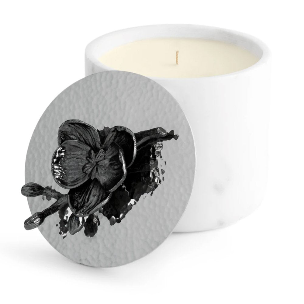 Michael Aram - Black Orchid Small Marble Candle
