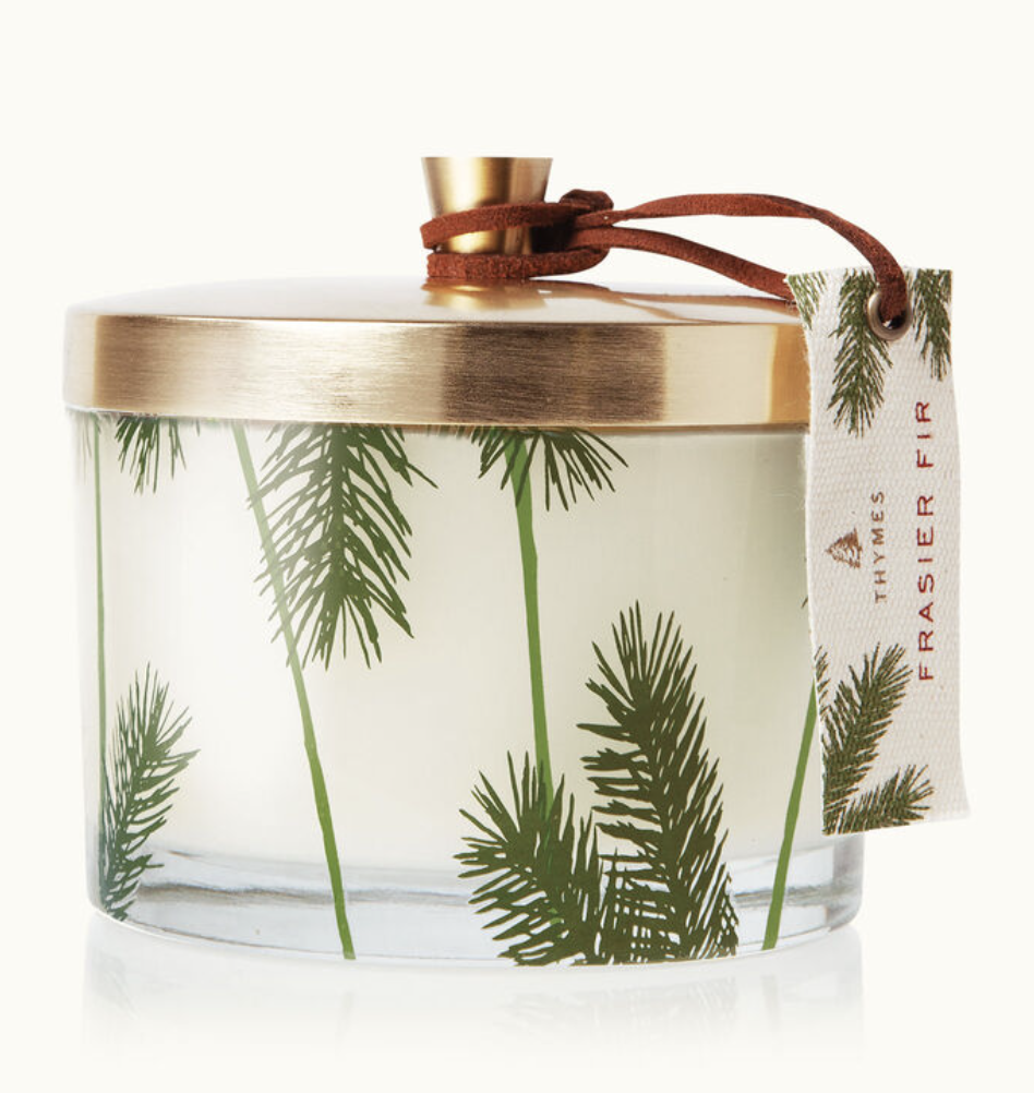 Thymes - Frasier Fir Heritage Pine Needle 3 Wick Candle