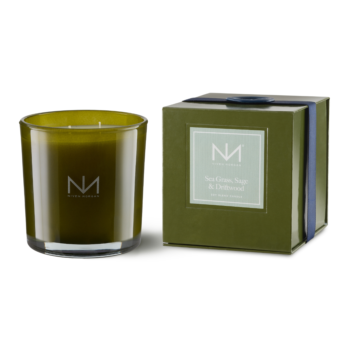 Niven Morgan - Sea Grass, Sage & Driftwood Candle