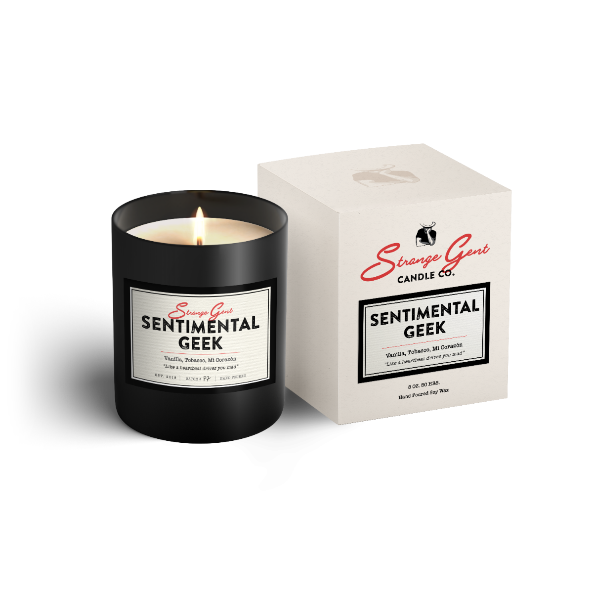 Strange Gent - Sentimental-Geek Candle
