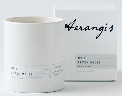 Aerangis - No. 7 Seven Miles Candle