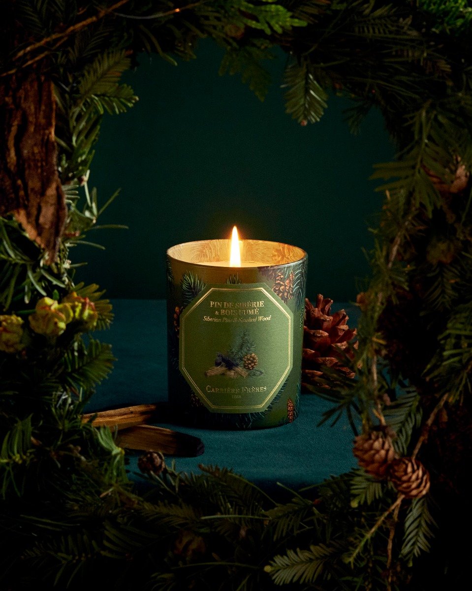 Carriere Freres - Siberian Pine & Smoked Wood Candle