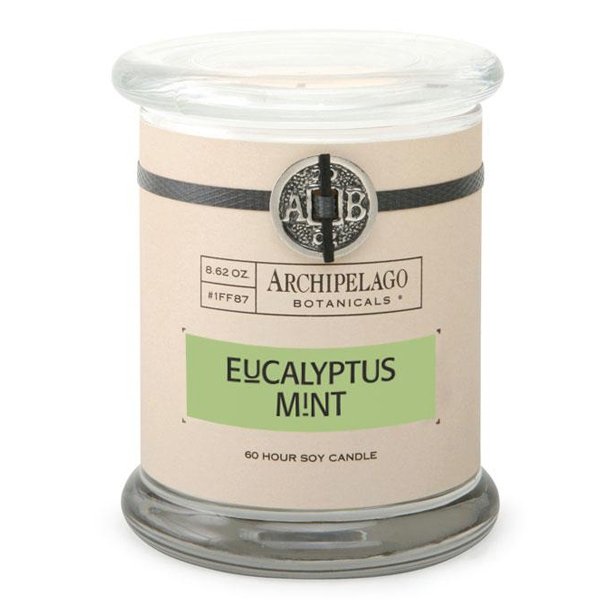 Archipelago - Eucalyptus Mint Jar Candle at CandleDelirium.com | Candle ...