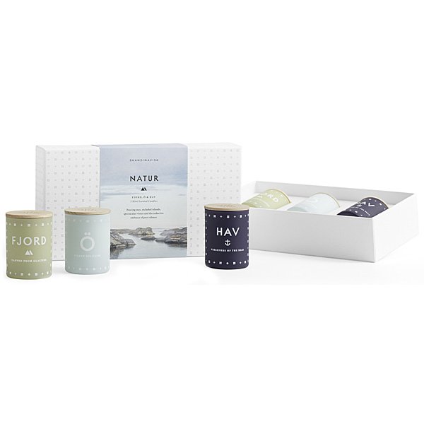 Skandinavisk - Nature Candle Set