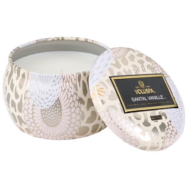 Voluspa - Santal Vanille Mini Tin Candle
