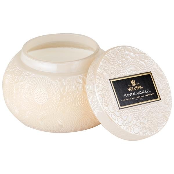 voluspa tobacco vanille Basics Pedestal Candle-Vintage and are never tested on animals Santal Vanille Home Diffuser -