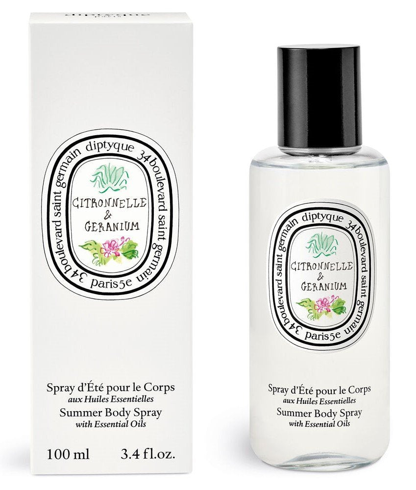 Diptyque - Lemongrass & Geranium Body Spray | Candle Delirium
