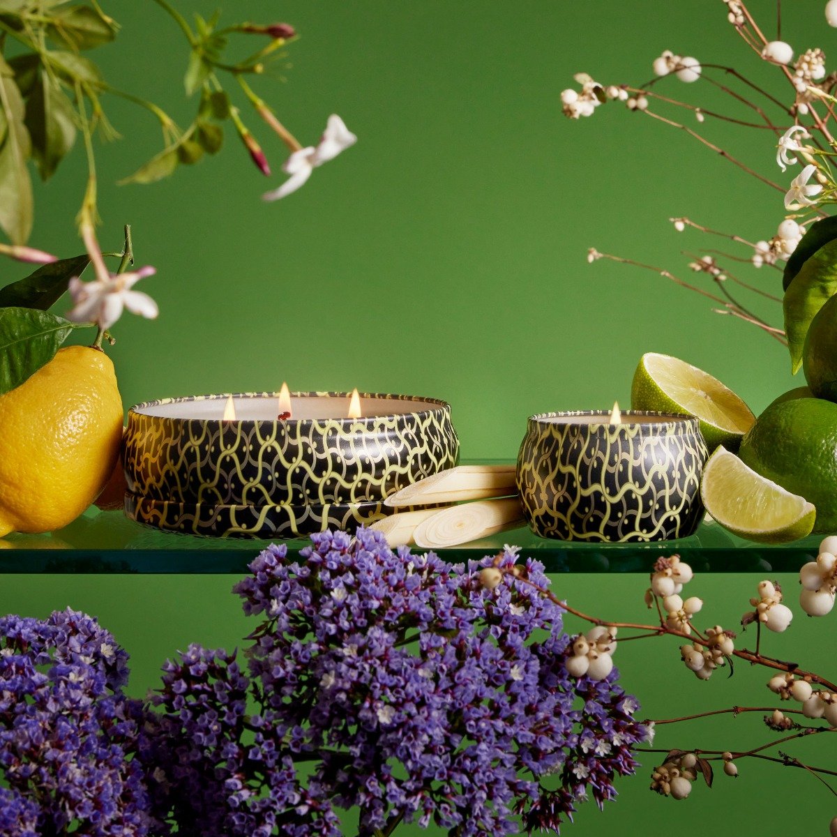 Voluspa - Jardin de Verveine 3 Wick Tin Candle