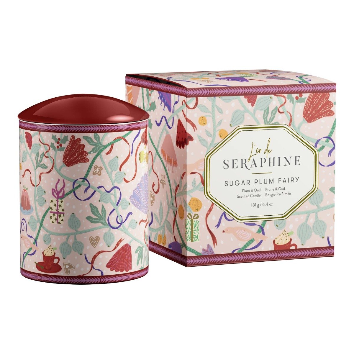 L' or de Seraphine - Sugar Plum Fairy Medium Candle | Candle Delirium