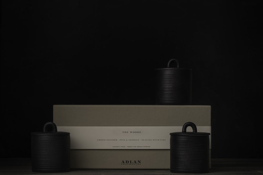Adlan - The Woods Trio Candle Set