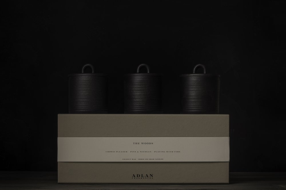 Adlan - The Woods Trio Candle Set