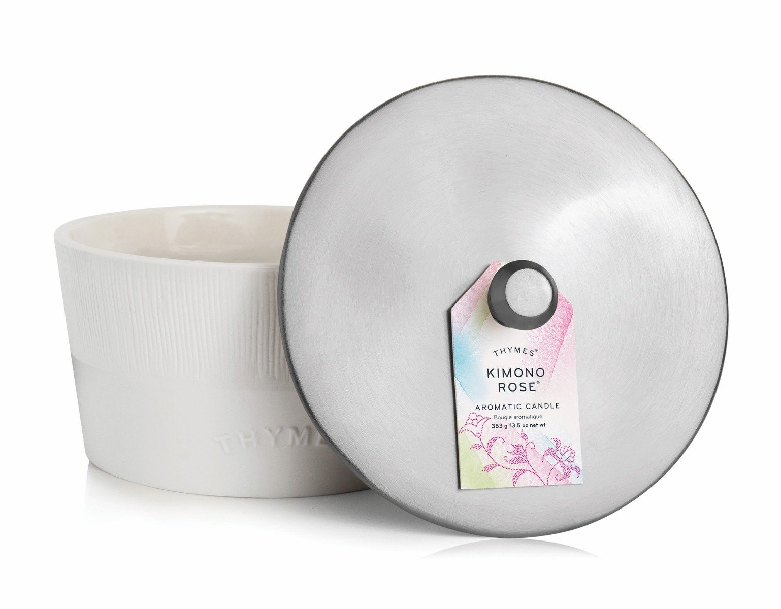 Thymes - Kimono Rose 3 Wick Statement Candle
