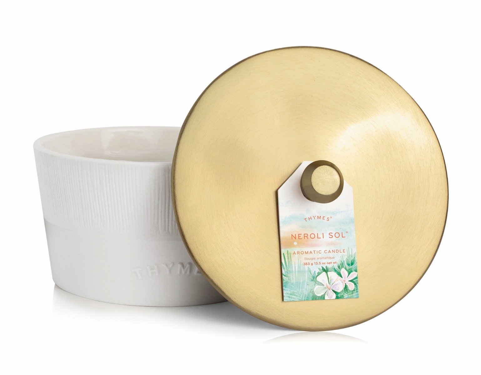 Thymes - Neroli Sol 3 Wick Statement Candle