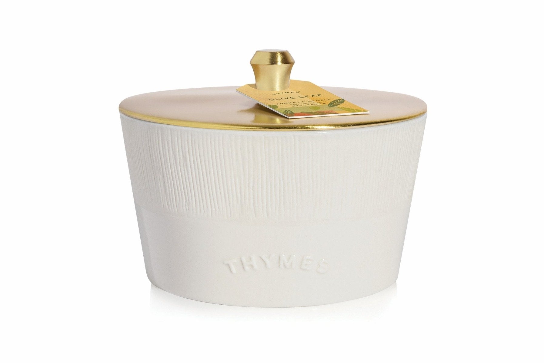 Thymes - Olive Leaf 3 Wick Statement Candle