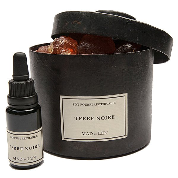 Mad et Len - Terre Noire Amber Resin Potpourri