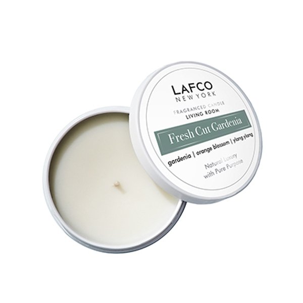 LAFCO - Fresh Cut Gardenia (Living Room) Travel Tin Candle