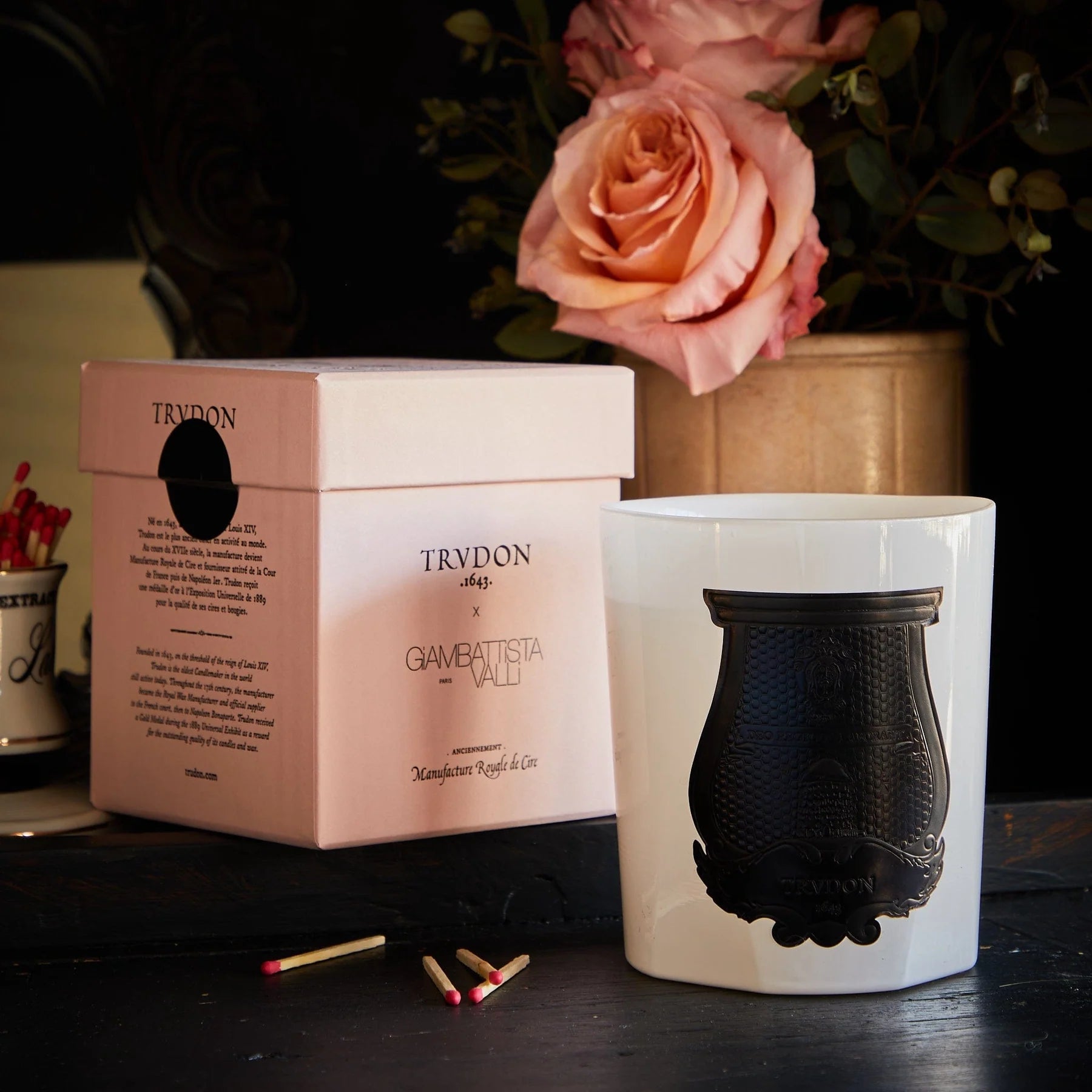 Trudon - Rose Poivree Candle
