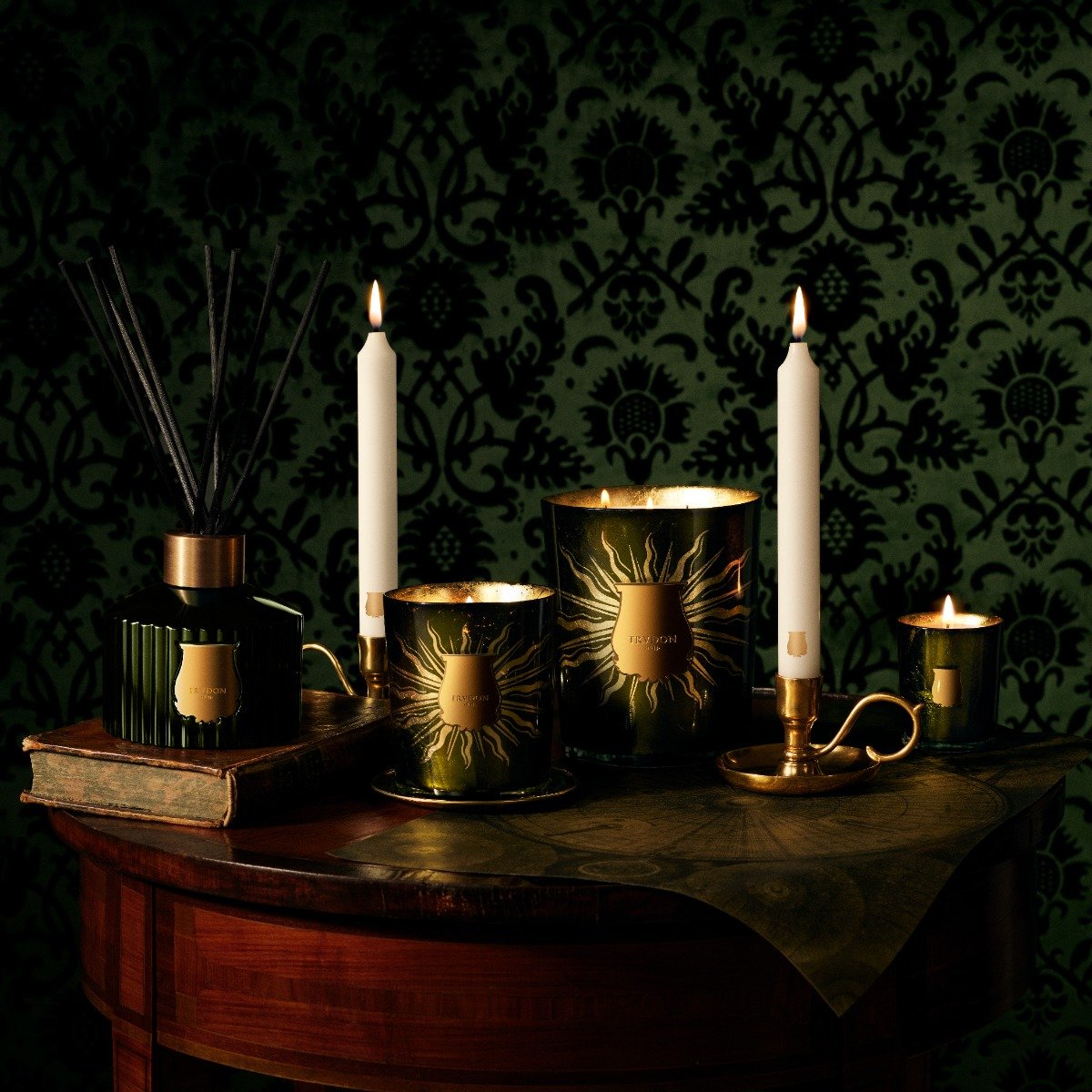 Trudon - Gabriel Candle (Gourmand Chimney Fire)