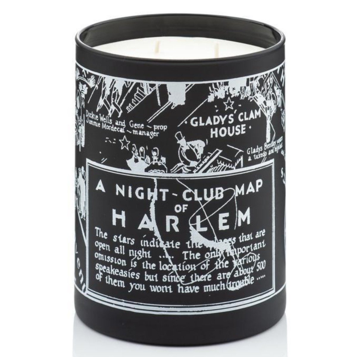 Harlem Candle Company - Langston Nightclub Map Candle