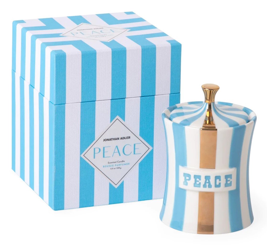 Jonathan Adler - Peace Gilded Candle