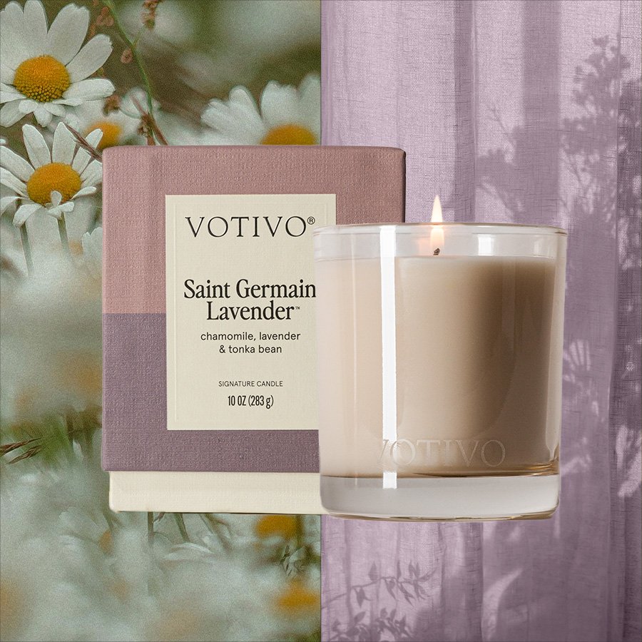 Votivo - St. Germain Lavender Signature 10oz Candle