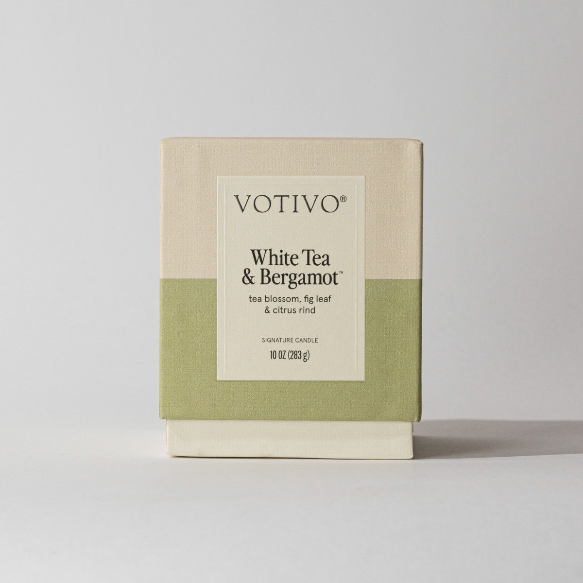 Votivo - White Tea & Bergamot Signature 10oz Candle