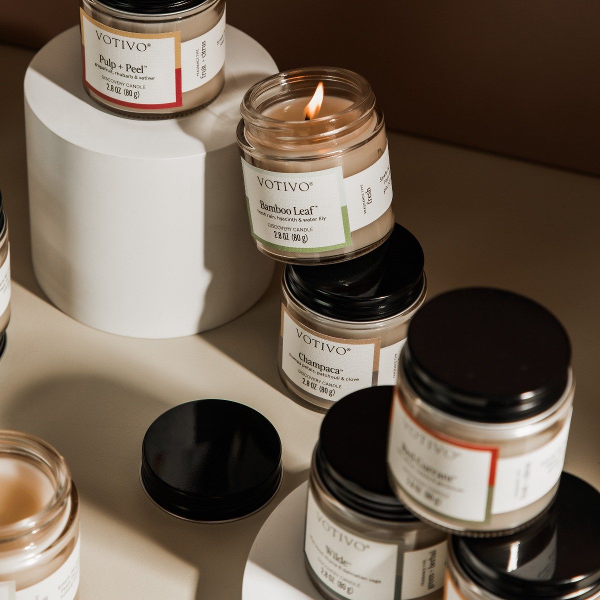 Votivo - Pink Mimosa Discovery Candle