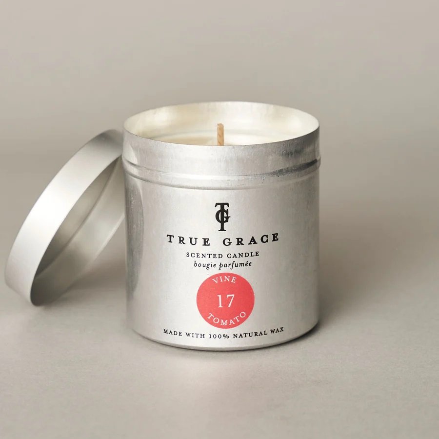 True Grace - Vine Tomato Tin Candle