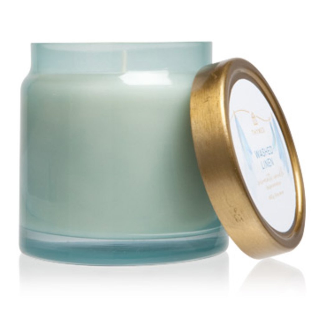 Thymes - Washed Linen Statement Candle