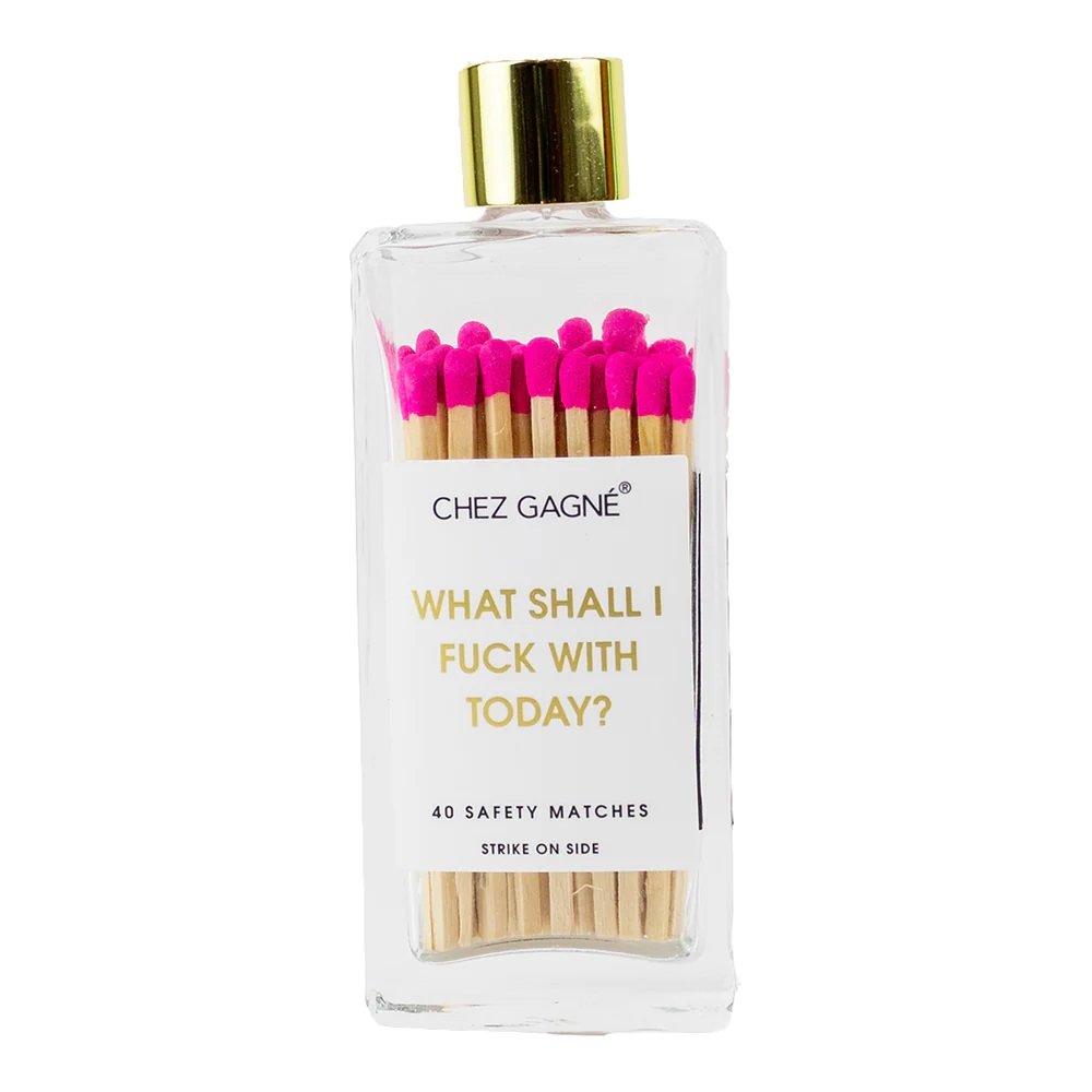 Chez Gagne - What Shall I F*ck With Today Matches