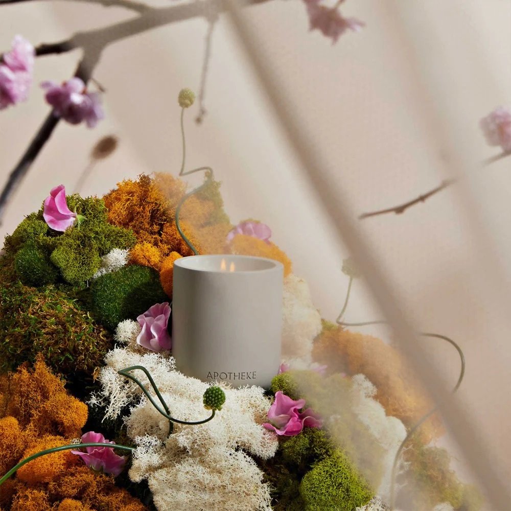 Apotheke - White Vetiver 2 Wick Ceramic Candle