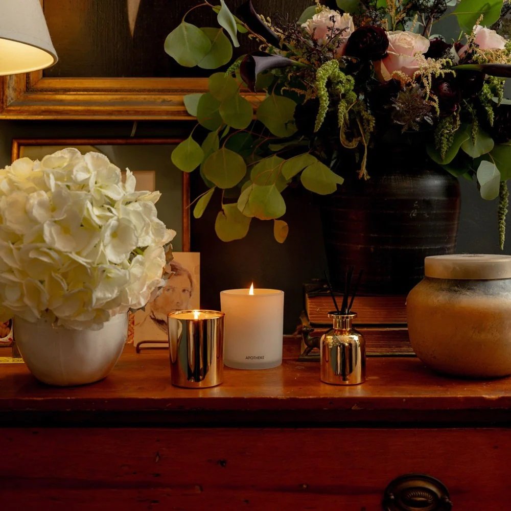 Apotheke - White Vetiver Mini Candle & Reed Diffuser Duo