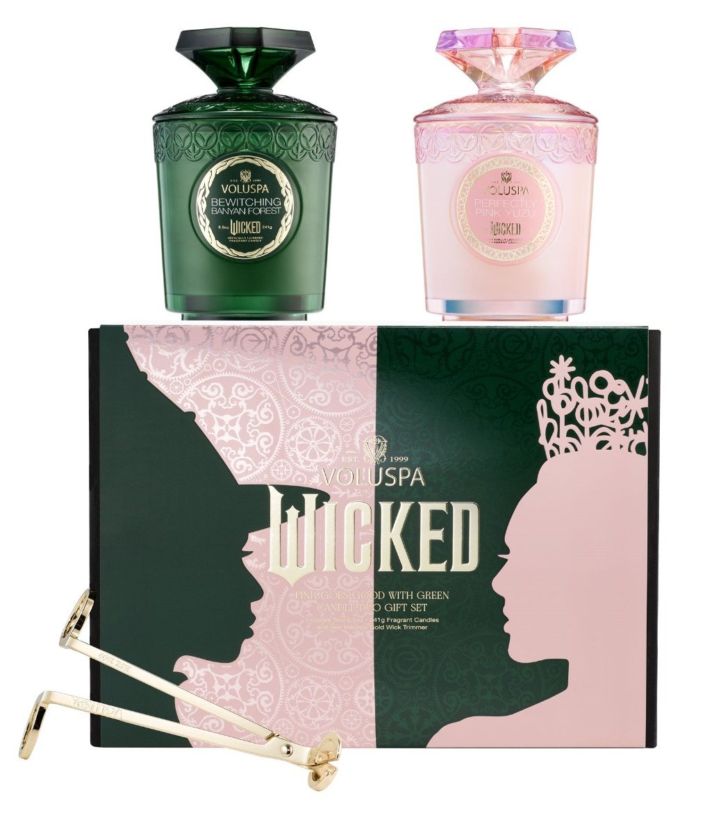 Voluspa - Pink Goes Good With Green Candle Duo Set (Wicked