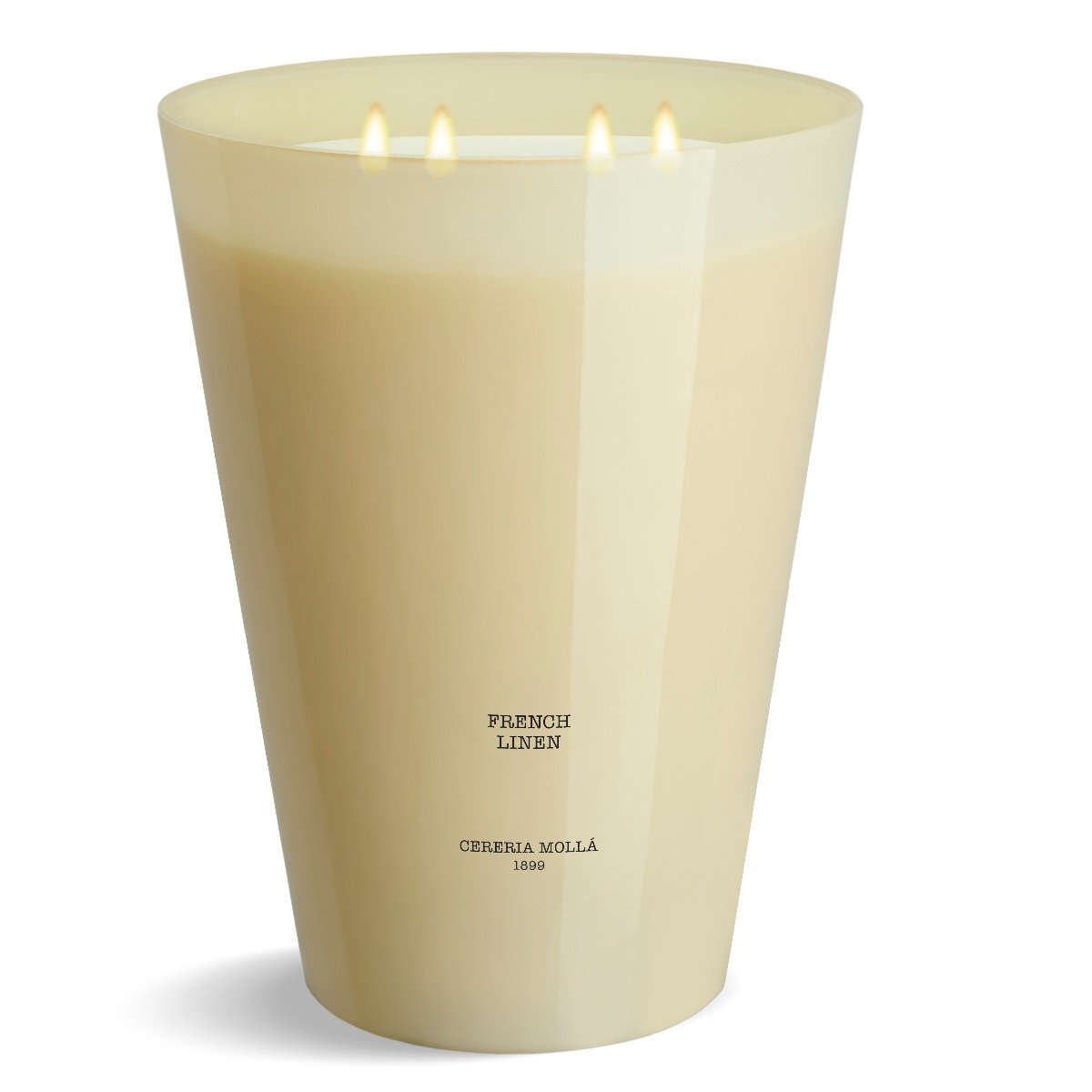 Cereria Molla - French Linen 4 Wick Candle | Candle Delirium