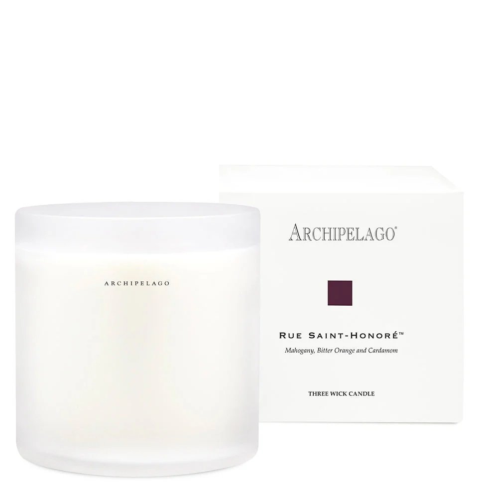 Archipelago - Rue Saint-Honoré 3 Wick XL Boxed Candle