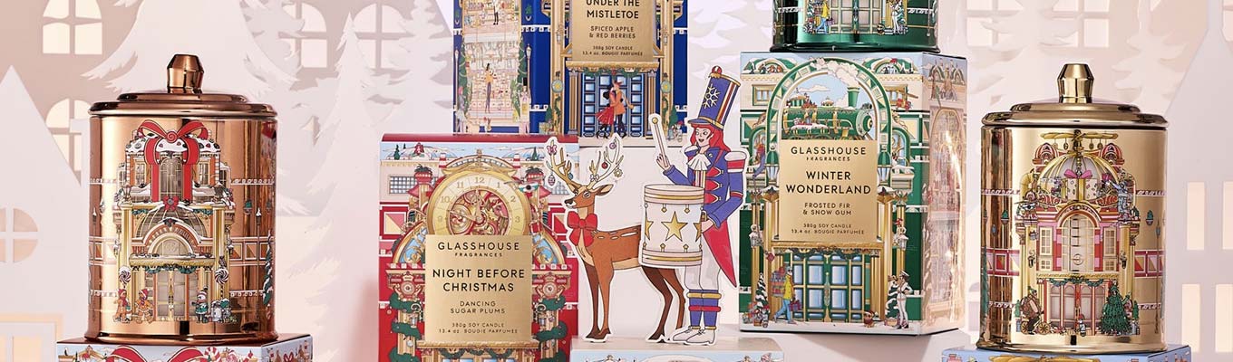 Glassshouse Holiday Candles