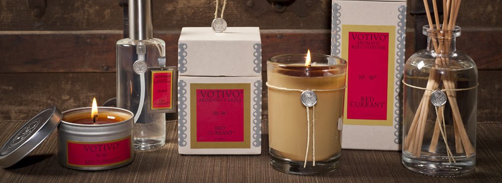 Votivo Red Currant Candles