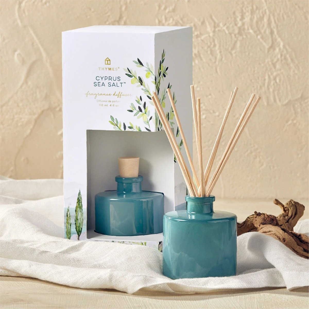 Thymes - Cyprus Sea Salt Petite Diffuser