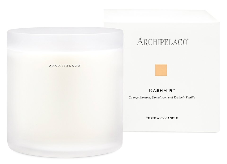 Archipelago - Kashmir 3 Wick XL Boxed Candle