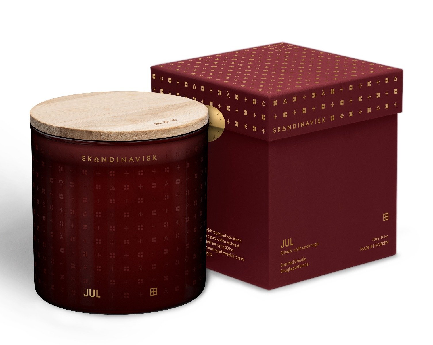 Skandinavisk - JUL (Yule) 2 Wick Candle 