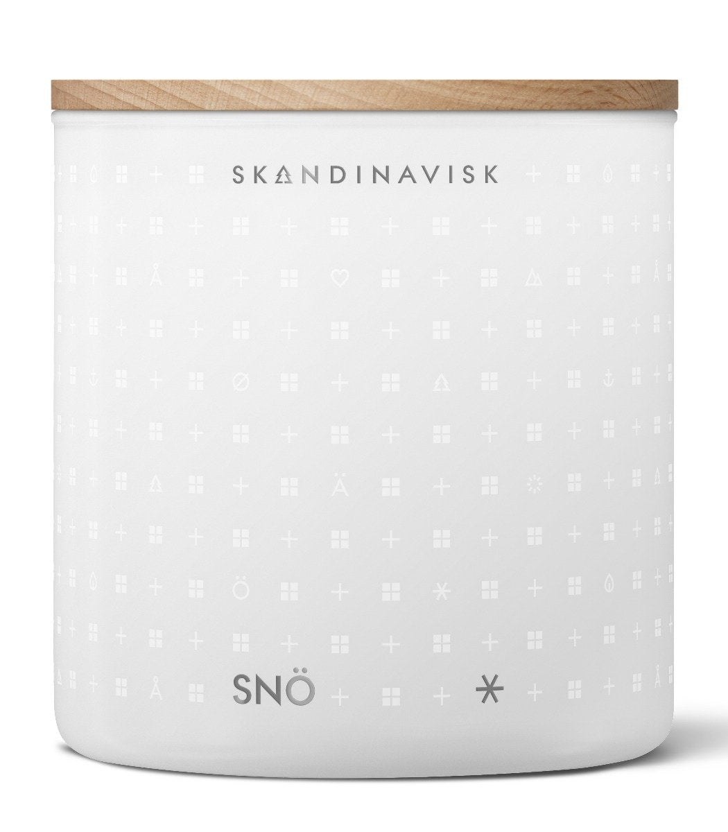 Skandinavisk - SNÖ (Snow) 2 Wick Candle 