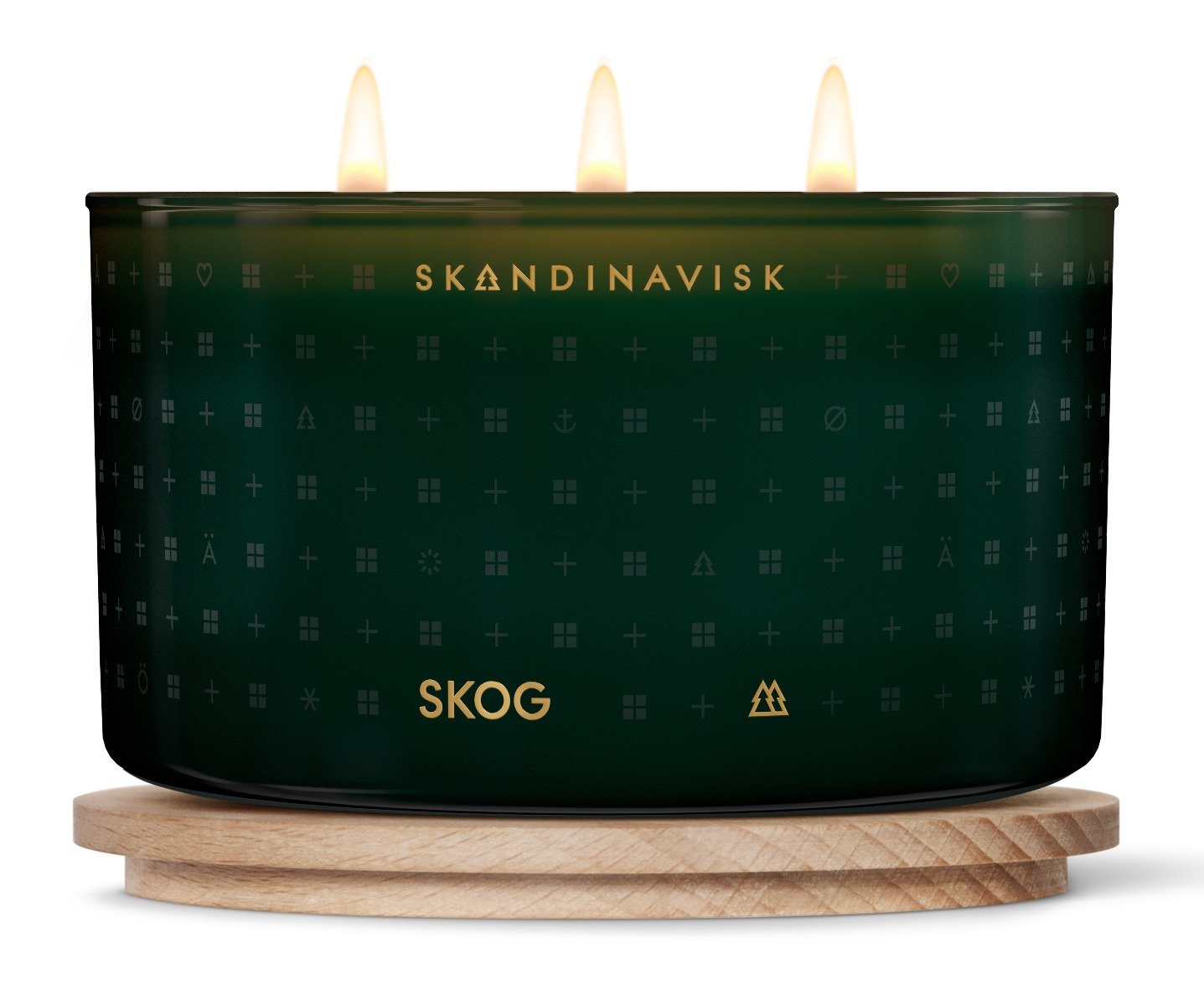 Skandinavisk - SKOG (Forest) 3 Wick Candle 