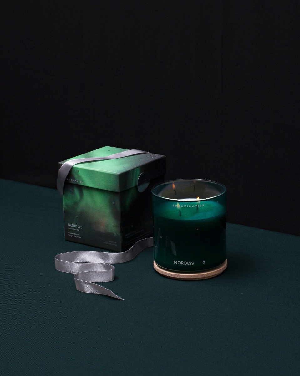 Skandinavisk - NORDLYS (Northern Light) 2 Wick Candle 