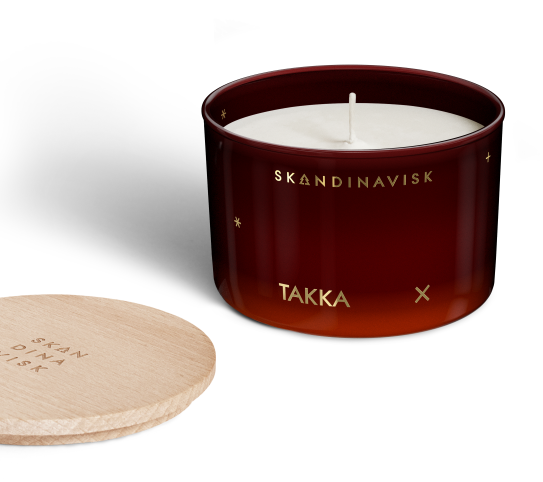 Skandinavisk - TAKKA (Midnight Embers) Small Candle 