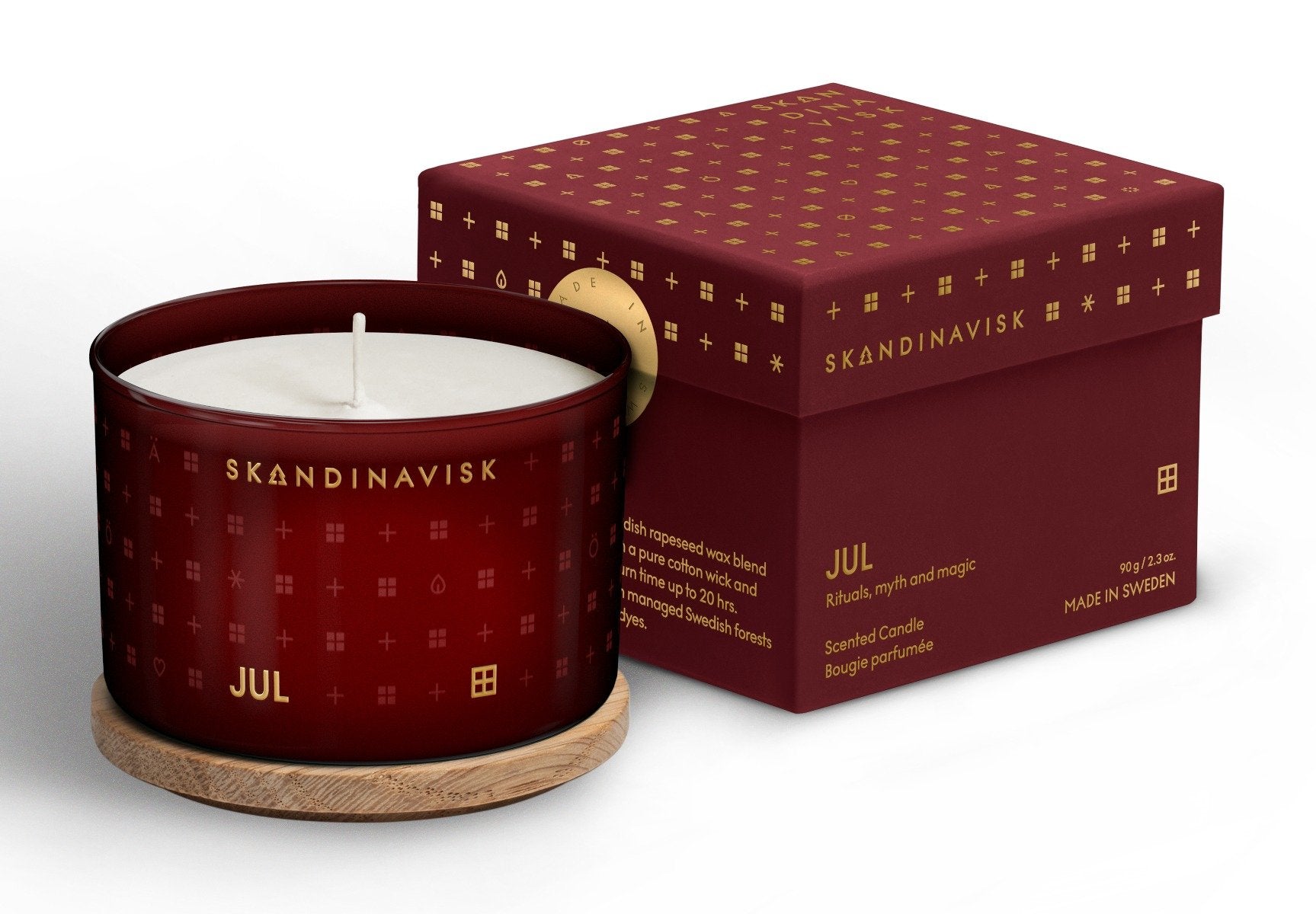 Skandinavisk - JUL (Yule) Small Candle 