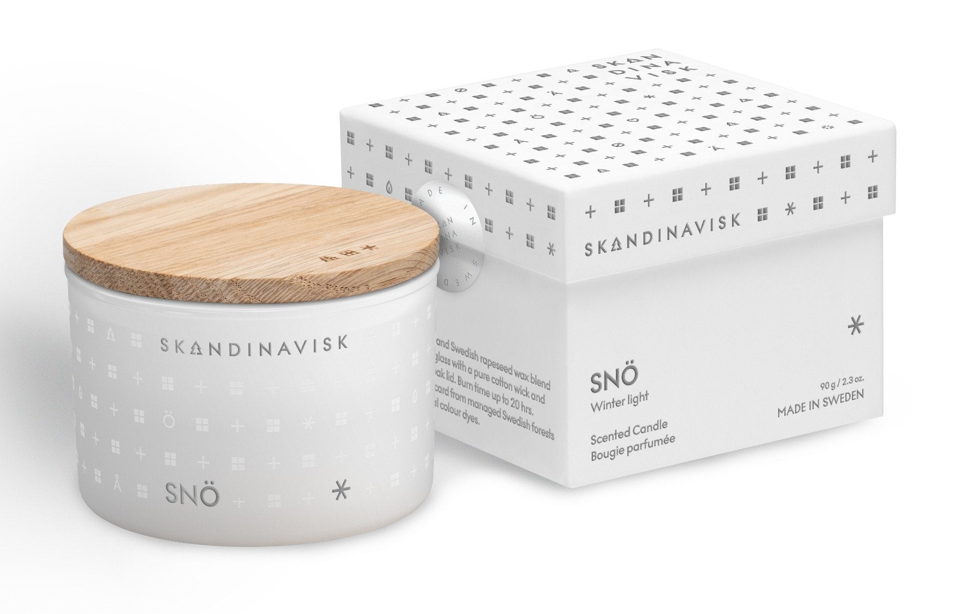 Skandinavisk - SNÖ (Snow) Small Candle 