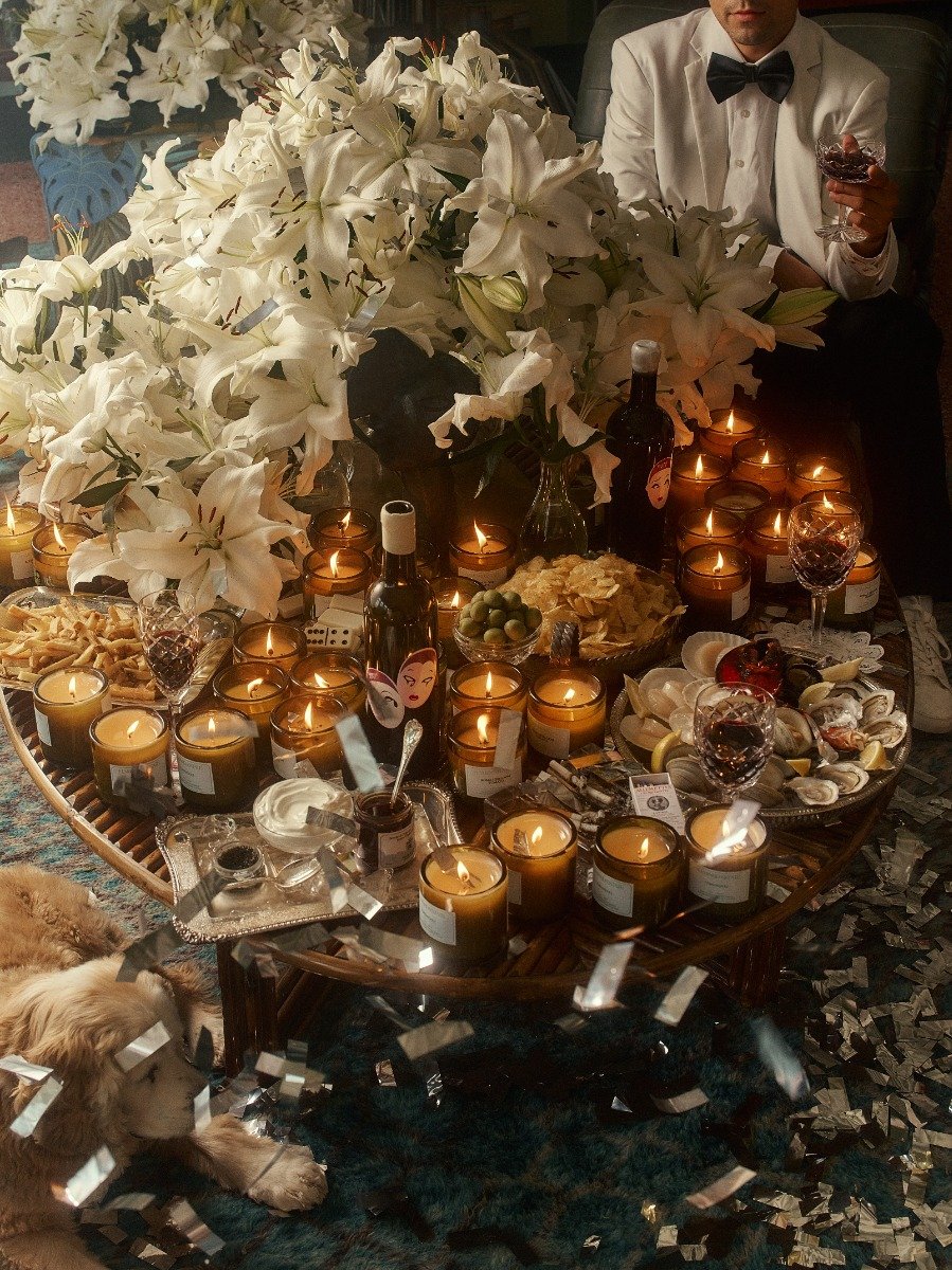 Flamingo Estate - Coriandoli Candle