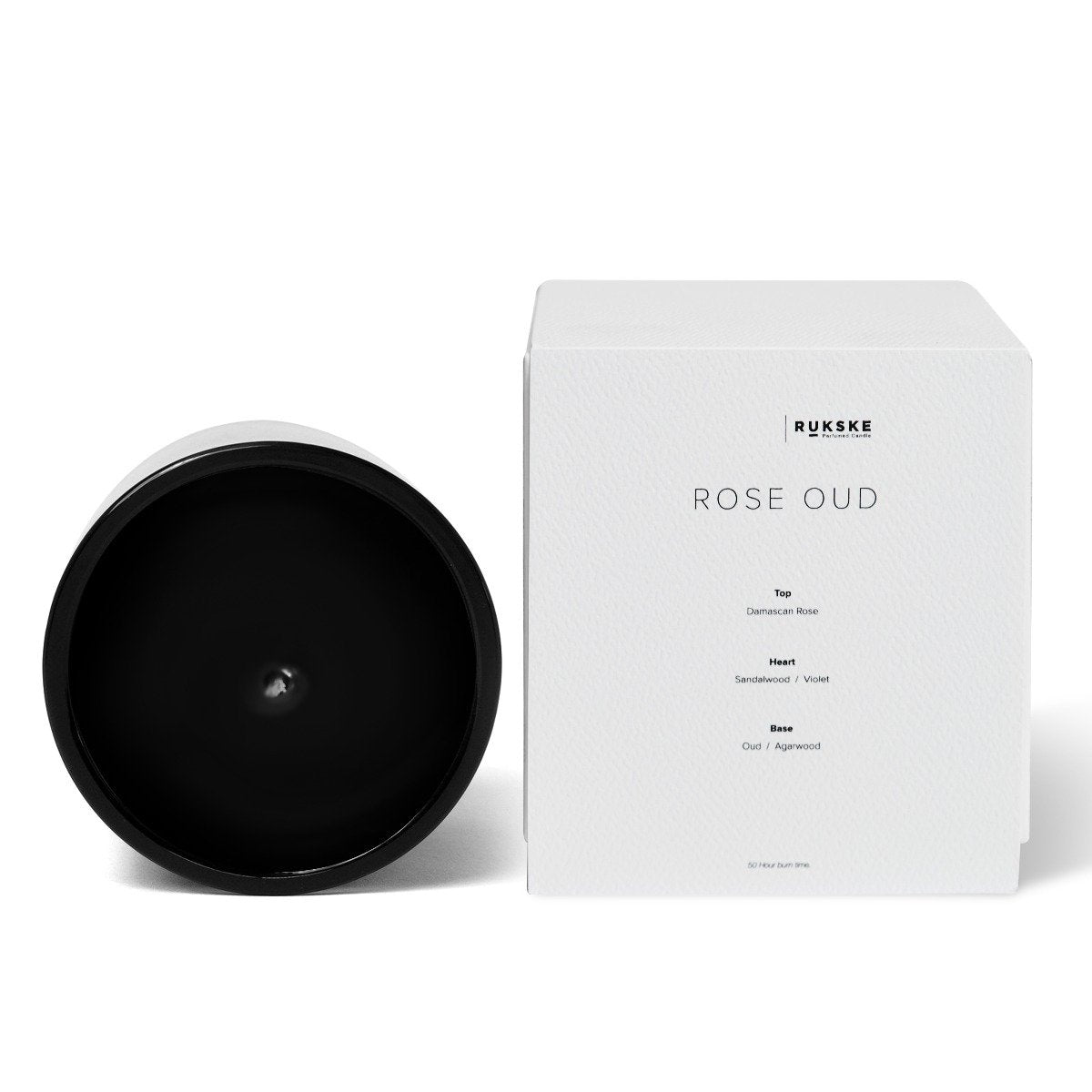 Rukske - Rose Oud Candle
