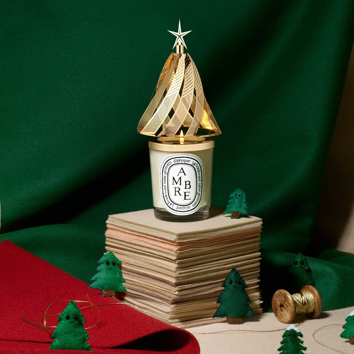 Diptyque - Holiday Lantern Carousel for 190g (Classic) Candle 2024